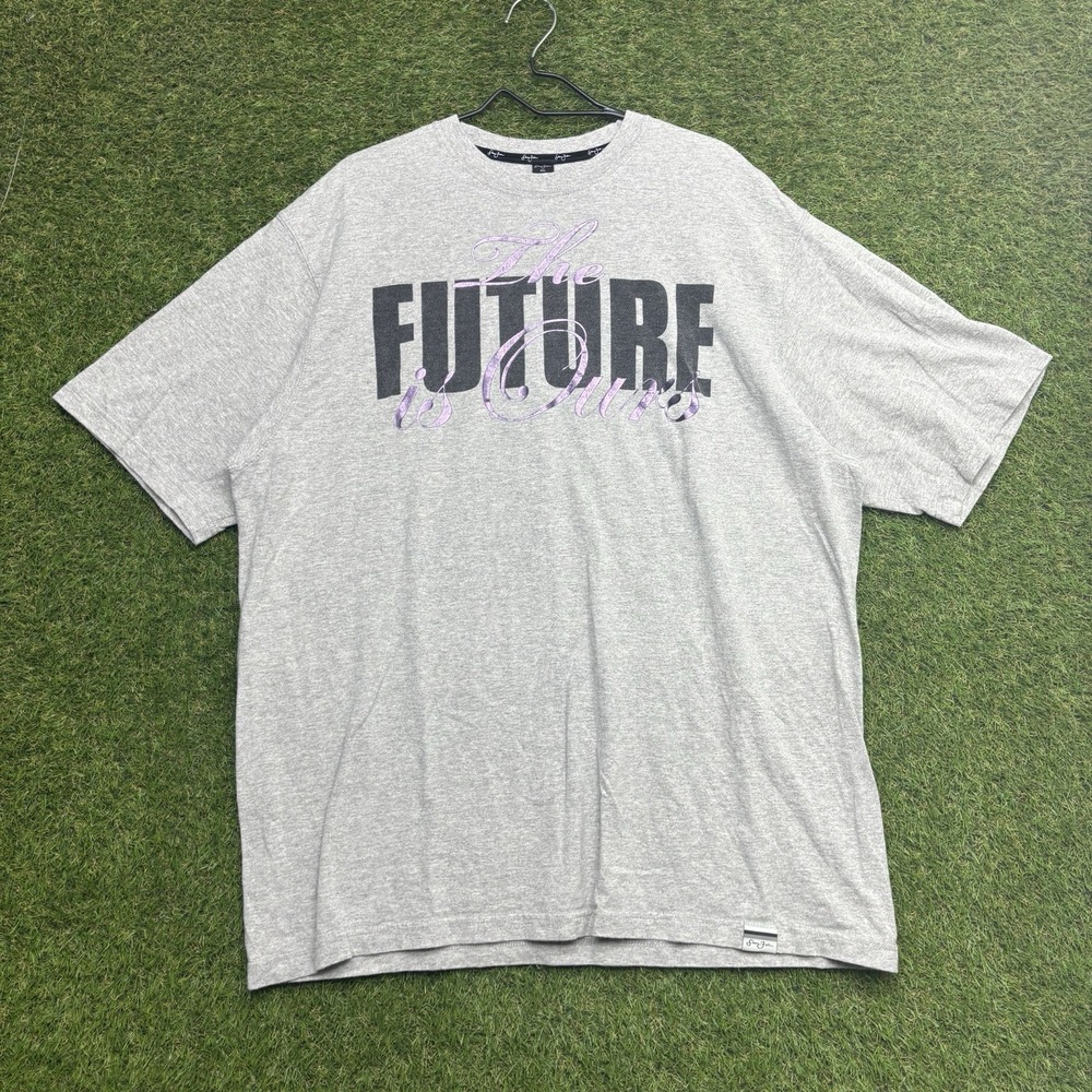 Vintage Sean John Y2k Shirt Mens XXL Future Is Ours Short Sleeve Grunge Hip Hop